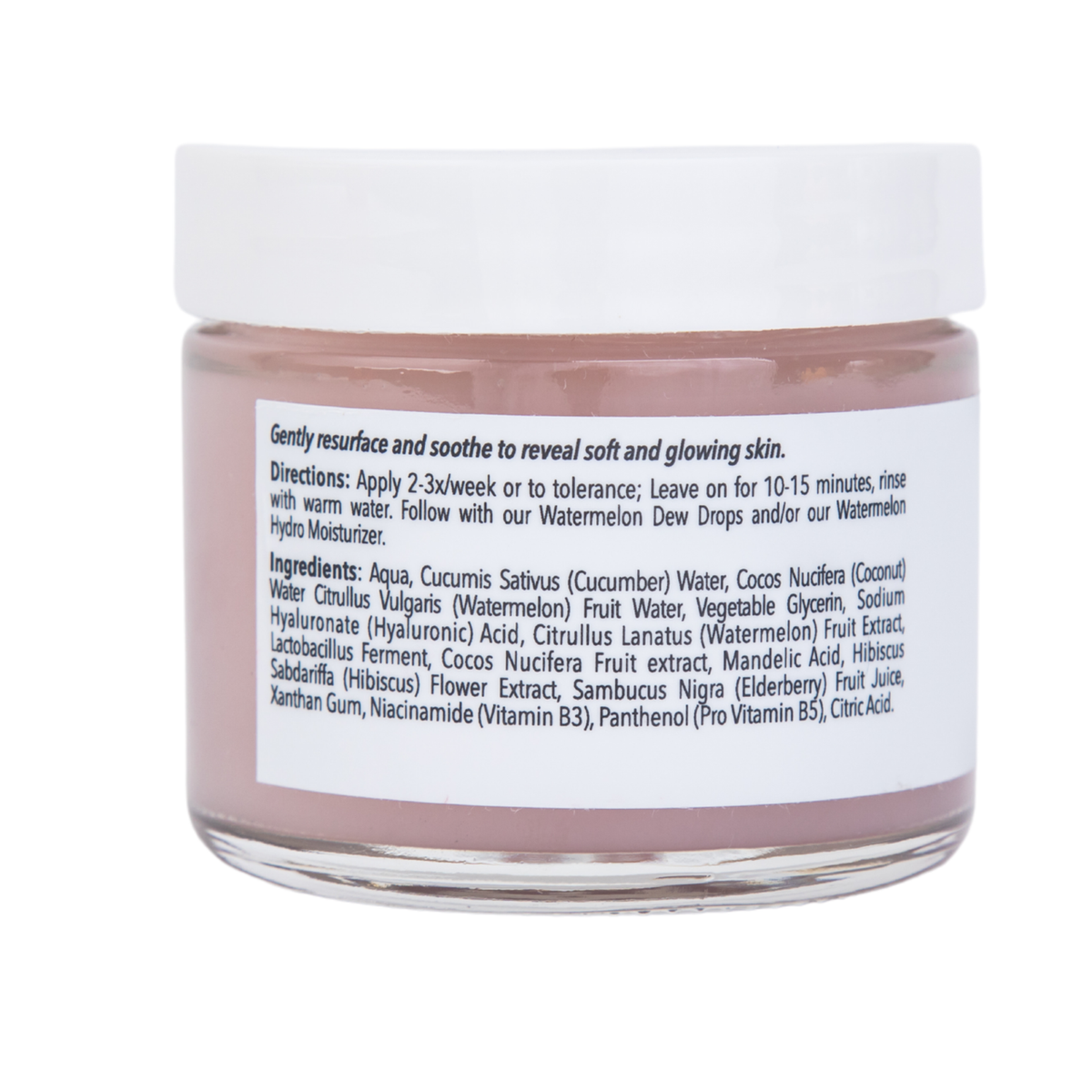Watermelon Jelly Mask